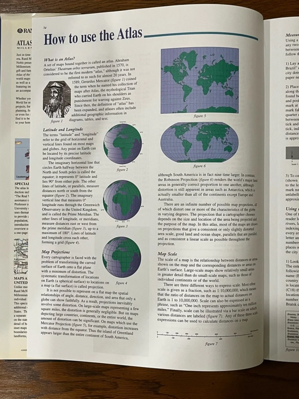 Rand McNally Atlas of the World Large Coffee Table Reference Book